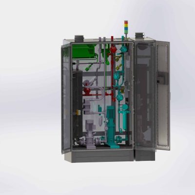 Cooling system for E-test stand